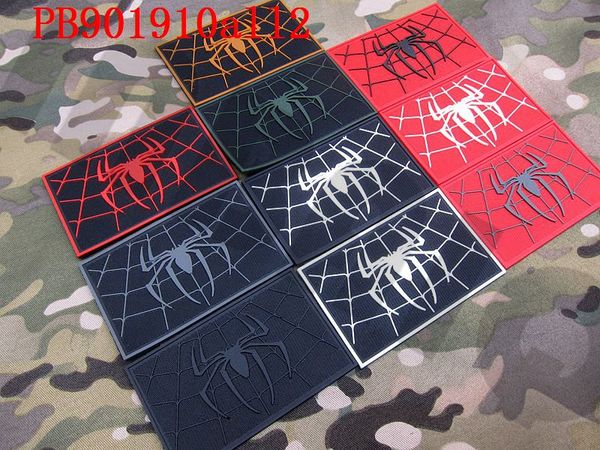 3D PVC Patch Superior Spider Moral Militär