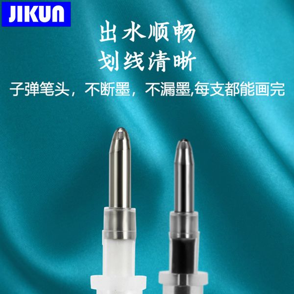Jikun 22pcs/impostare la penna a temperatura alta che scompare a penna cancella per la penna in tessuto elimina la penna ricarica penna per trattino per patchwork fai -da -te