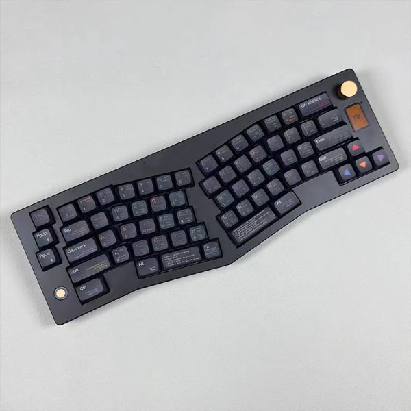 Accessori Chiave tema del programmatore nero Cap xda profilo keycaps personalizzato PBT 128 tasti di sublimazione per la tastiera meccanica di ciliegia MX