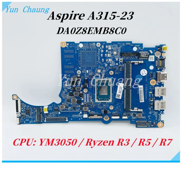 Scheda madre DA0Z8EMB8C0 Mainboard per Acer Aspire A31523 A31523G Extensa 15 EX21522 N18Q13 Laptop Madono con Ryzen R3 R5 R7 CPU