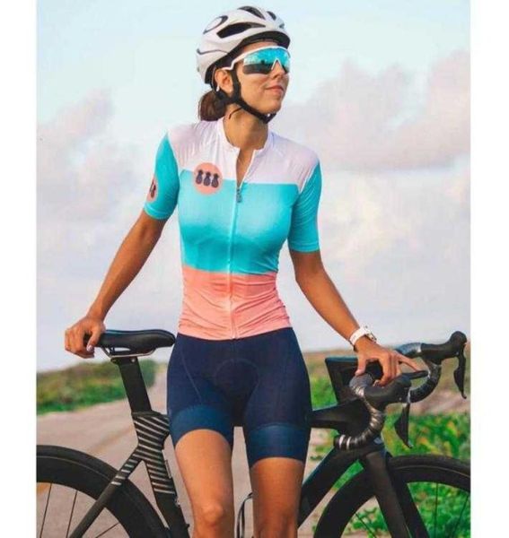 Tres Pinas Women039s Bicycle Abbigliamento Triathlon Sust City Cyrsey Bib Shorts MTB Outfit Calzati per esterni ROPA CICLI5850094