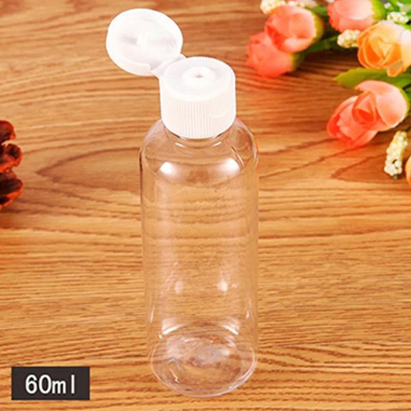 Tavolo tavolo la lozione in bottiglia 25pcs da 60 ml contenitori a mano vuota per la pulizia cosmetica forniture per la casa.