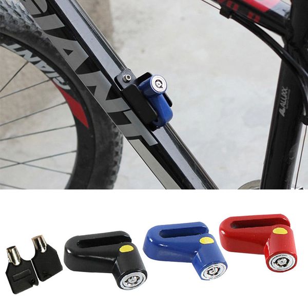 Bisiklet Anti Hırsızlık Kilit Disk Disk Disk Rotor Kilidi Güvenlik Kilidi Motosiklet Scooter MTB Dağ Bisikleti Bisiklet Aksesuarları