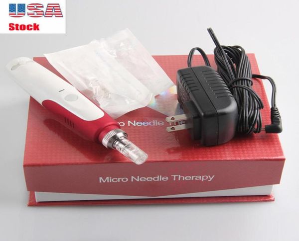 Совершенно новый Auto Derma Electric Pen Stamp MicroIgle Roller Antistering Maringle Удаление кожи по уходу за лицом Home Use4745534