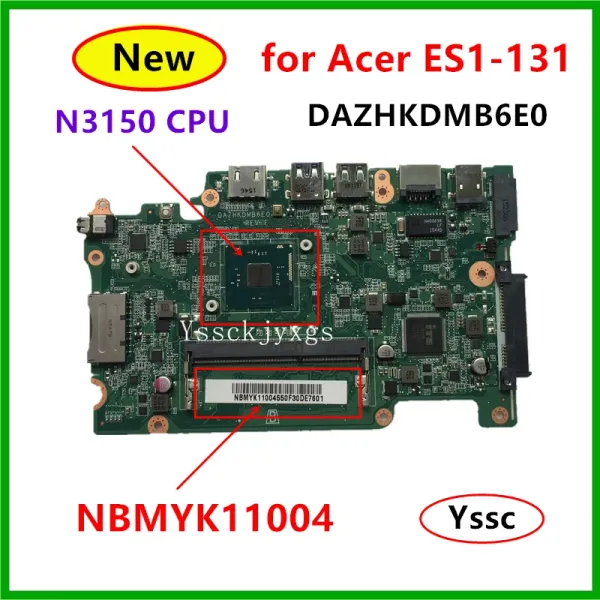 Placa -mãe nova DAZHKDMB6E0 MOTER PARA ACER ASPIRE B116MP B116M ES1131 LAPTOP PARATEME