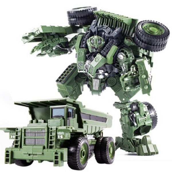 8 em 1 Big Devastator Alloy Robot Car Hércules Boy deformado Anime Model Boy Toys