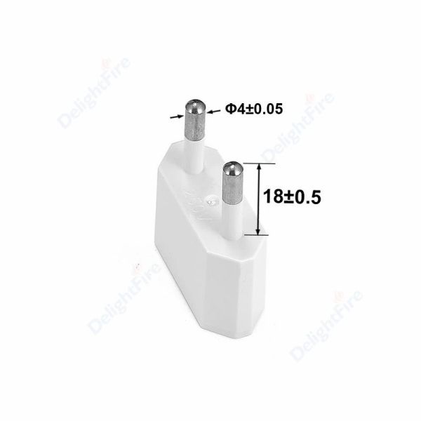 1-100pcs US/AB bizi AB fiş adaptörüne 2pin 4pin 4.0mm Euro Seyahat Adaptörü AB'ye ABD fiş Güç Adaptör Dönüştürücü Elektrik Çıkış