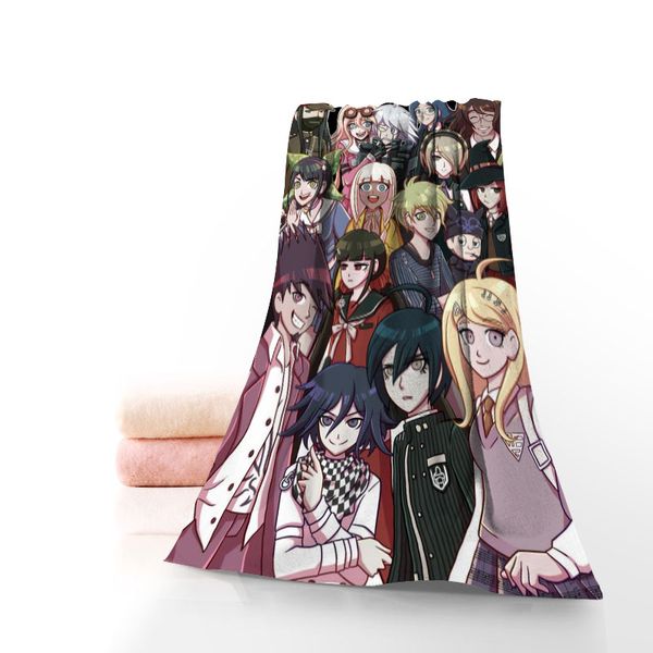 Asciugamani anime di Saihara Shuuichi asciugamani da bagno in microfibra, spiaggia, asciugamano da faccia personalizzato dimensioni 35x75 cm e 70x140 cm