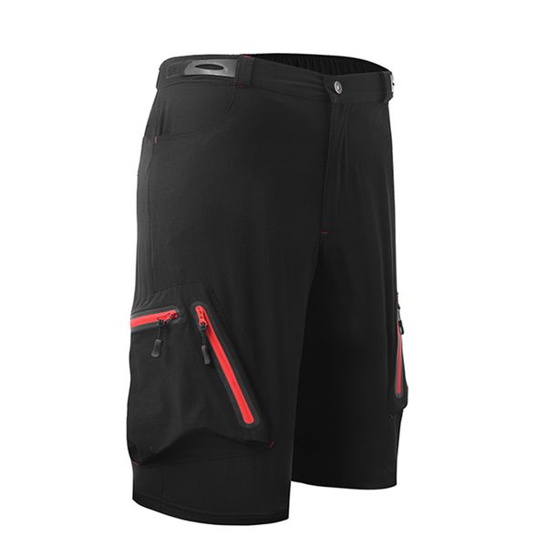 Shorti ciclistici da uomo in discesa MTB Mountain Bike Shorts Bicchiere che gestisce Sortici per esterni Shorts sciolti M-4xl