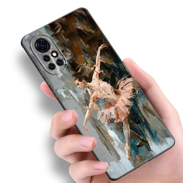 Renaissance Ballet Dancing Telefono Custodia per Huawei Nova 5T 8 9 Y60 Y90 Hono