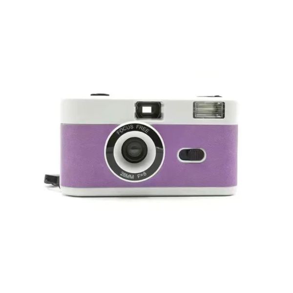 Camera fotocamera fotocamera da 35 mm non usa e getta riutilizzabile da 35 mm flash fotocamera rosa per film kodak