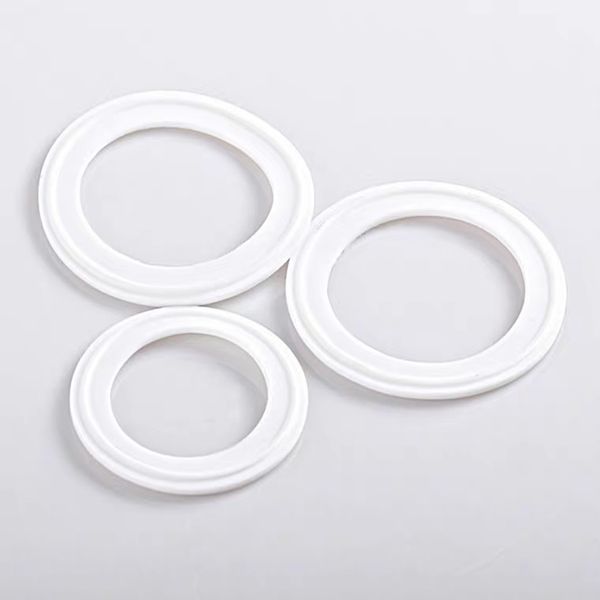 5pcs PTFE Rilled Dichtung passt zu 19 mm-108 mm OD-Rohr 50,5 mm-119 mm OD-TRI-Klemm-Ferrusflansch in Dichtungen