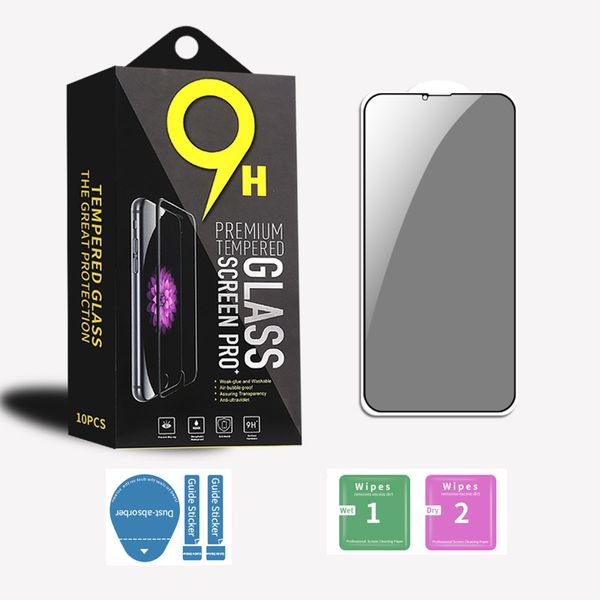 Protettore dello schermo per iPhone 15 14 13 12 11 Pro Max XS XR Temped Glass per iPhone 7 8 Plus Lg Stylo 6 Film spigoloso 0,33 mm