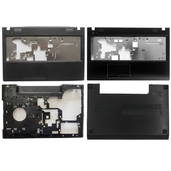 Frames novos para Lenovo G500 G505 G510 G590 Laptop Palmrest Caso superior/parte inferior Tampa/laptop Tampa traseira preta