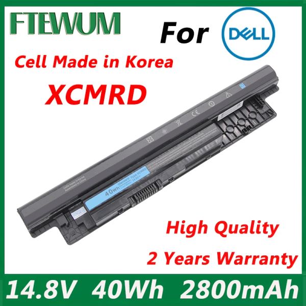 BATERIAS BATERAGEM DE LAPTOP XCMRD 40WH 14,8V 2800MAH 4CELL PARA DELL Inspiron 3421 3721 5421 5521 17R 5721 3521 3437 3537 5437 5537 3737 5737