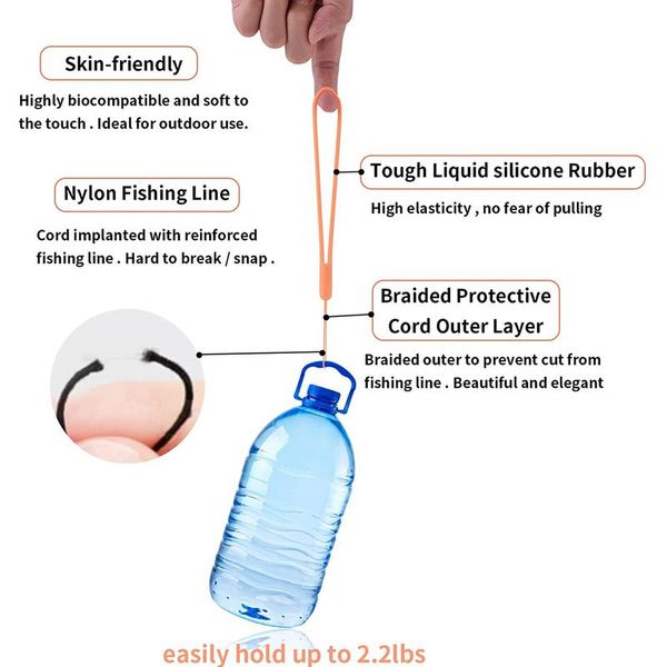 3 adet bilek kayışları el kordon silikon takılar cep telefonu kamera anahtar zinciri sevimli kordon anahtar zincir anahtarı anahtarı asılı ip