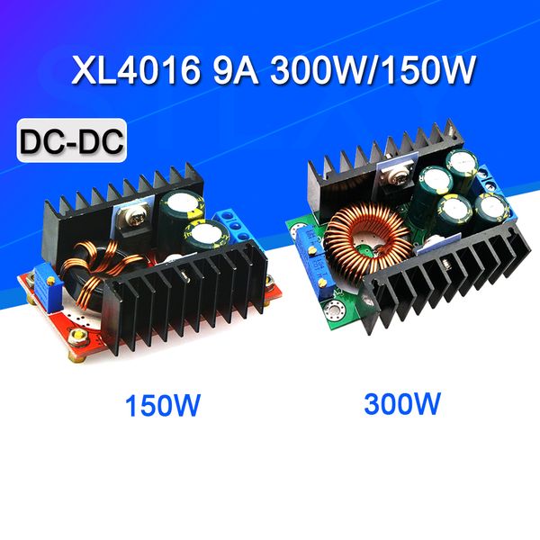 DC DC 9A 300W 150W Conversor de aumento do conversor de buck 5-40V para 1.2-35V Módulo de potência XL4016