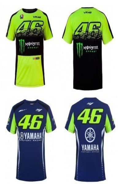 2019 Hot Fashion VR-46 Shirts Mountain Speed Drop Service Team Version Riding Short Moto Racing Suit Top Tees Cycling T-shirt44494199