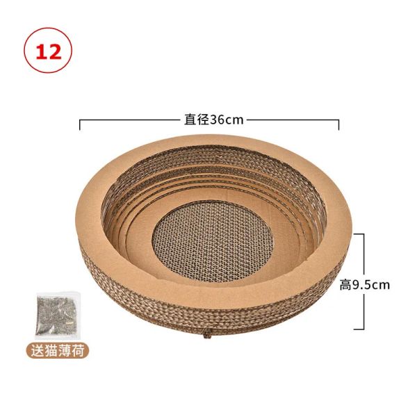 Cat Scratch Board Pad Retinging Nails Interactive Protetor Furniture Toy Cat Toy Corrugado Grande Tamanho Catw Scratcher Toy Fardboard