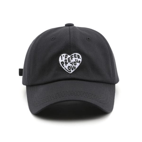 FS 2023 Brown Green Heart Stickbaseballkappe für Männer Frauen Trucker Hüte verstellbare Straßenhip -Hop -Schnappkappen Gorras