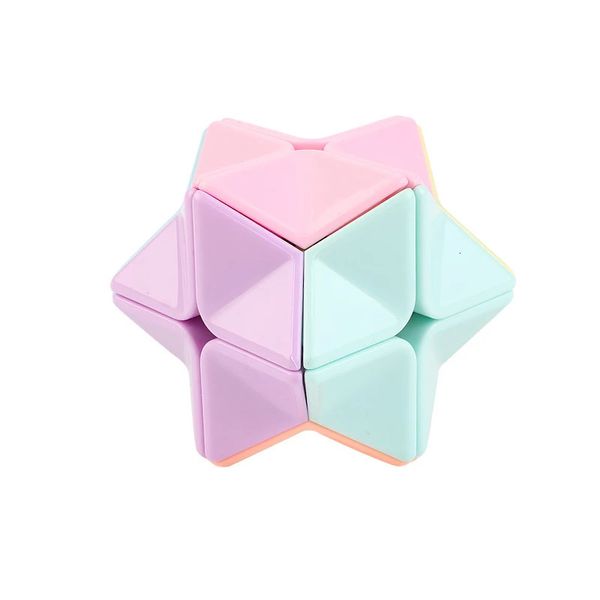 Magic Cube Coloful verdrehte Puzzle Fingerspielzeug professionelle Geschwindigkeit Cubes Bildung für Kinder Erwachsene Geschenk 240408