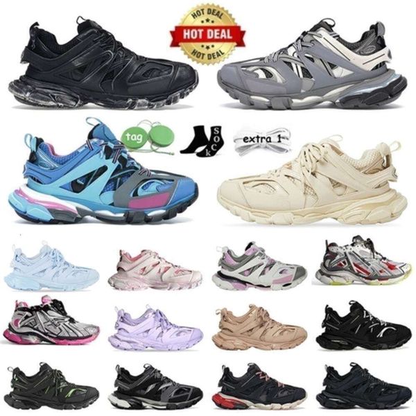 Tracce di scarpe designer di stilisti 3.0 Sneakers scuro sneakers di alta qualità sport multi -colore sportivi per esterni per gli istruttori della piattaforma per escursionismo