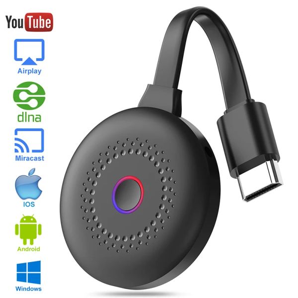 Kutu kaliteli TV kutusu Android Fire TV çubuğu Mirascreen kablosuz wifi ekran dongle 1080 chromecast wifi dongle tv çubuğu ekran 4k