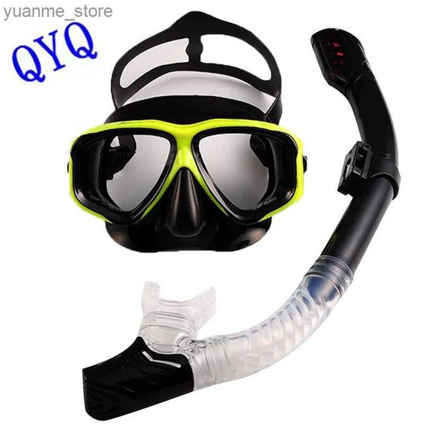 Maschere immersioni professionisti della maschera immersione subacquea subacquee subaccoppiati occhiali da immersione da immersioni da immersione snorkeling y240410