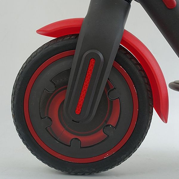 2pcs Electric Scooter Ön Tekerlek PVC Su geçirmez çıkartma Xiaomi M365/1S/Pro2 için Kendinden Yapışkan Renkli Film Scooter Aksesuar