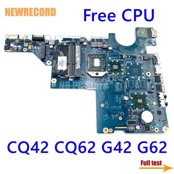 Motherboard für HP CQ42 CQ62 G42 G62 Laptop Motherboard DA0AX2MB6E1 592809001 Hauptboard -Socket S1 DDR3 Kostenloser CPU vollständig Test