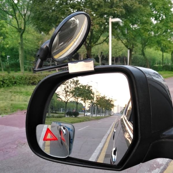 2 pezzi/set di auto specchio cieco Spot Auto Specchi convessi convessi largo angolo rotondo veicolo per veicolo posteriore miroir