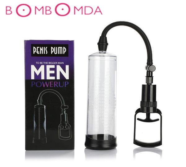 Brinquedos de sexo de vibrador de bomba do pênis para adultos sex shop masturbador masculpador atrasado treinador duradouro Penis Extender vibrador erótico para homens d6597518