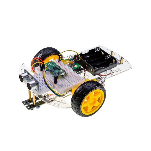 Elecrow Advanced Kit для Pico Raspberry Pi Pico RP2040 Pico W Kit 32 Модули 32 Подробный учебник 32 Projects Smart Car Kit