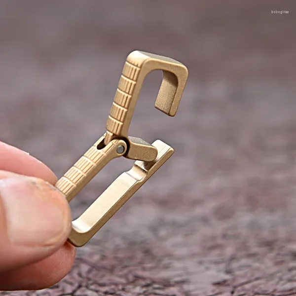 Ganci mini portatili portatili porta portachia cravatta con fibbia per la fibbia per la casa attrezzatura casa accessori fibbie