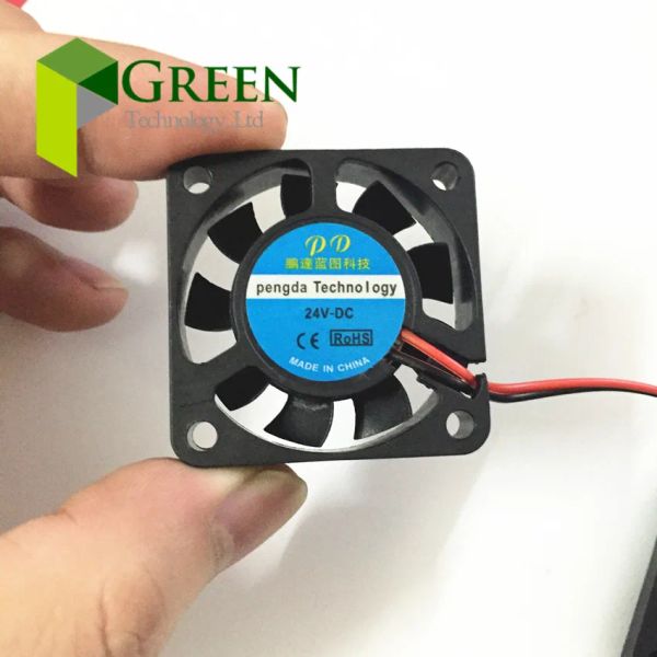 Resfriamento 10pcs DC5V 12V 24V 40mm 4cm 40x40x10mm para 3D Printer Graphics Cardics Refrigeing Fan PC 2pin