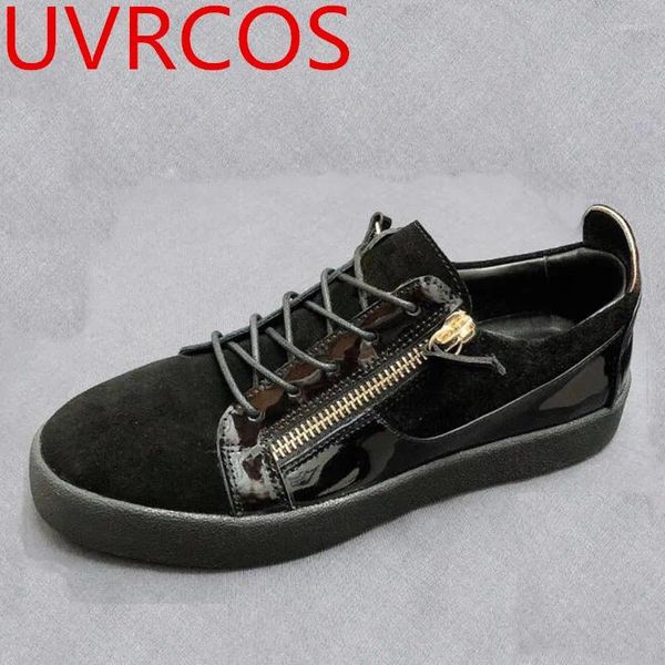 Sapatos casuais rebanho de skate preto para homens tênis tênis de tênis zíper sapato de moda respirável zapatillas hombre