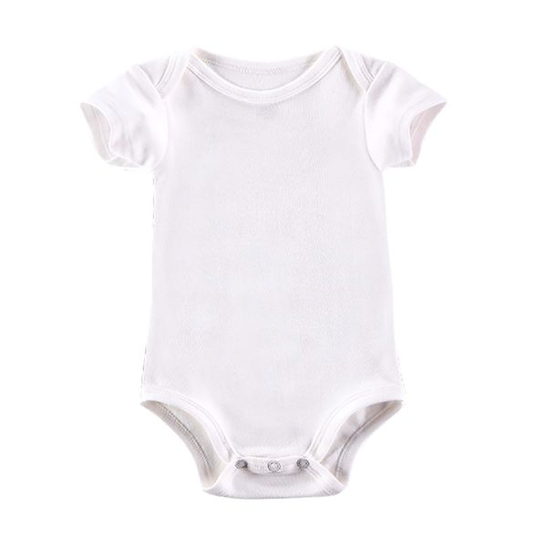 5pcs/lote Bodysuits Roupas recém -nascidas Body Bebe Manga curta Verão Branco Brand Infant Gungsuit Bebê meninas Cloths Clothing