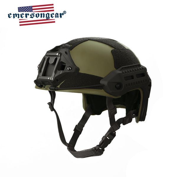 Emersongear Tactical Mk Style Combat Helmet Airsoft Head Head Gear Headwear Headwear M-Lok Rail Paintball Охота на велосипед