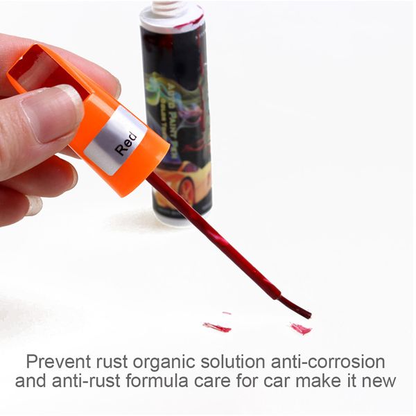 Universelle farbenfrohe Autofarbe Reparaturen Stift wasserdichte Kratzer Reparaturen Stift Reparatur rot schwarz weiß silbergrau Farbe Touch Stift