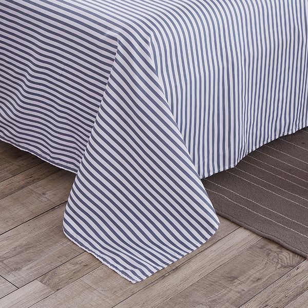 Bedding Sets White Star Clouds Plaid Twin/Full/Queen/Kingsize Duvet Campa Campa de Cama de Cama Lama