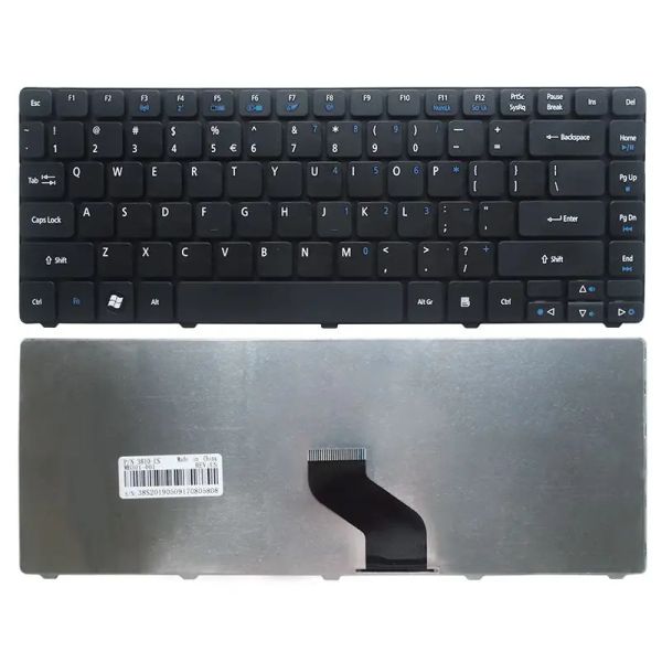 Teclados nos brancos novos teclados de laptop para gateway ms2303 zq6a nv49c nv49c01 nv49c82c ms2303 zq6a