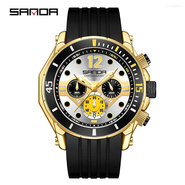 Orologi da polso sanda 5310 Trend di moda Shockproof -orologio da polso per orologio impermeabile.