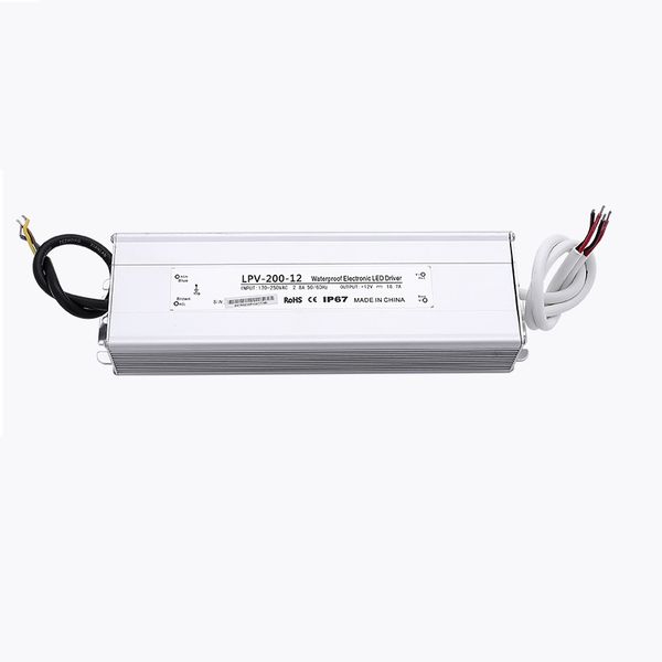 12W 25W 60W 120W 150W 200W wasserdichte IP67 LED-Treiber Stromversorgung AC-DC 12V 24 V 36V 48V 1A 2A 4A 5A 10a Konstante Spannung SMPs