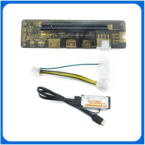 Estações PCIE PCIE EXP GDC LAPTOP DE VÍDEO DE VÍDEO DE VÍDEO DOCK / LAPTOPS DOCKKING STATION (versão da interface do cartão expresso) Dropship