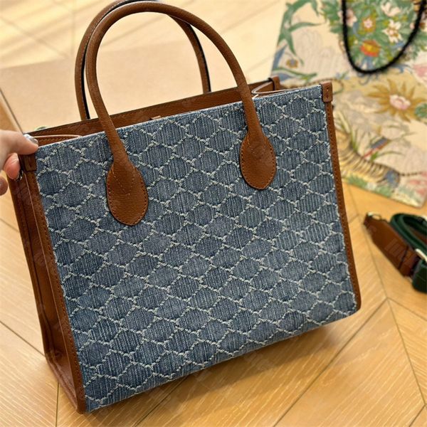 Designer -Tasche Frauen Denim Einkaufstasche große Handtaschen Lady Luxury G Shopper Taschen Kreuzkörper Totes Umhängetaschen