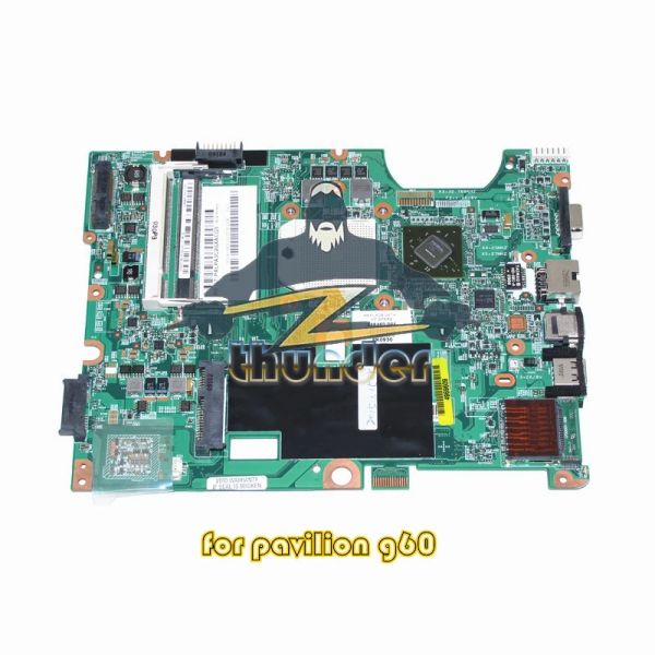 Placa -mãe 498460001 48.4J103.031 Para Compaq Presario CQ50 G50 CQ60 G60 Laptop Placa -mãe MCP77MVA2 DDR2