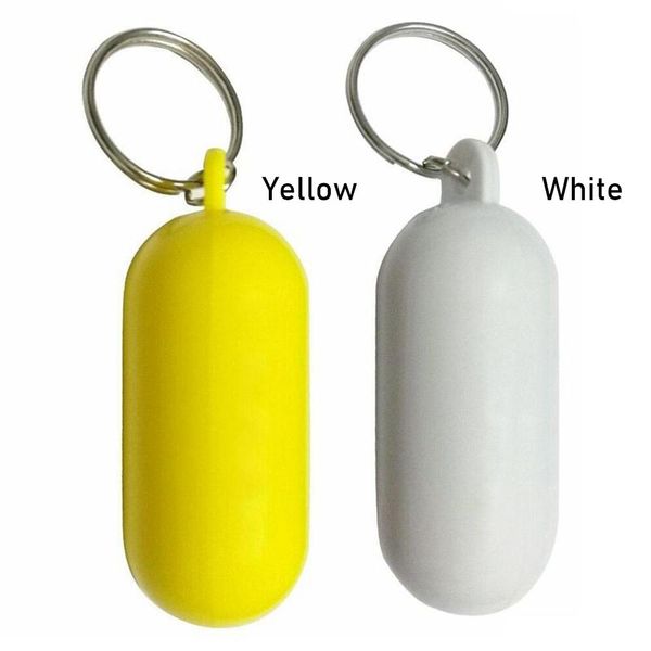 1/2pcs caiaque Kayak Flutuante Forming Fender Brilhante Anel Key Marinha Marinha Boat Float Canal Chaves de Acessórios para esportes aquáticos Chaves