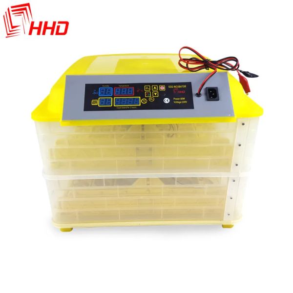 HHD SMART 112 Incubadora de ovos Máquina de incubatório da fazenda 12/220V Controle de temperatura totalmente automático Incubadora de ovo de ovo Bilder