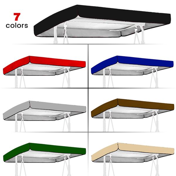2 -3 Sostituzione del sedile da sole tetto di tettoia per le altalene copertina per altalena da esterno per estate all'altalena da telaio a baldacchino estate