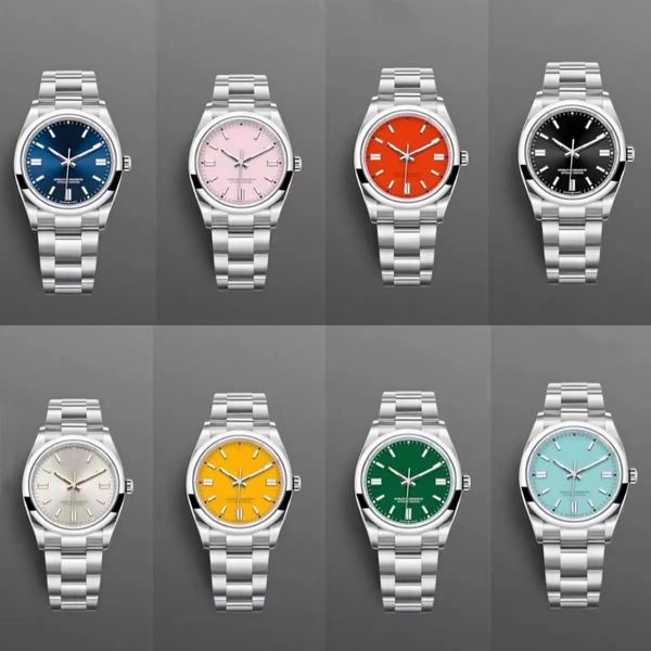 ORGGIAMENTO AUTOMATICI AUTOMATICI COPPIA 33/40 mm Orologio in acciaio inossidabile completo Ladies Quarzo Luminoso Acqua Resistente a zaffiro Orologi Montre de Luxe